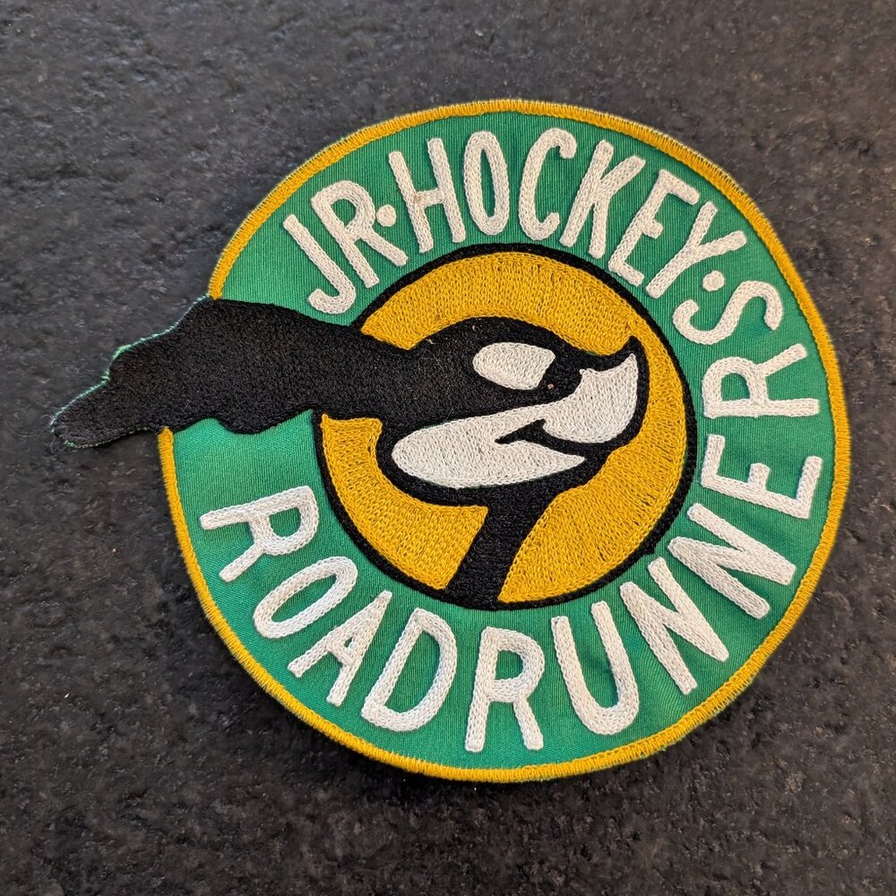 ROADRUNNERS HOCKEY TEAM PATCH EMBROIDERED